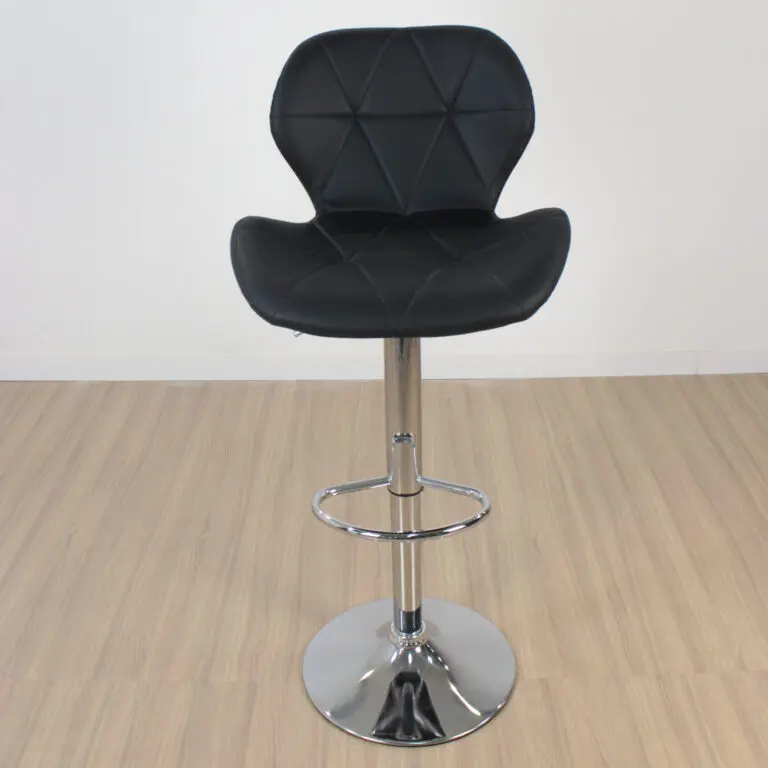 Banqueta Hexagonal Negro