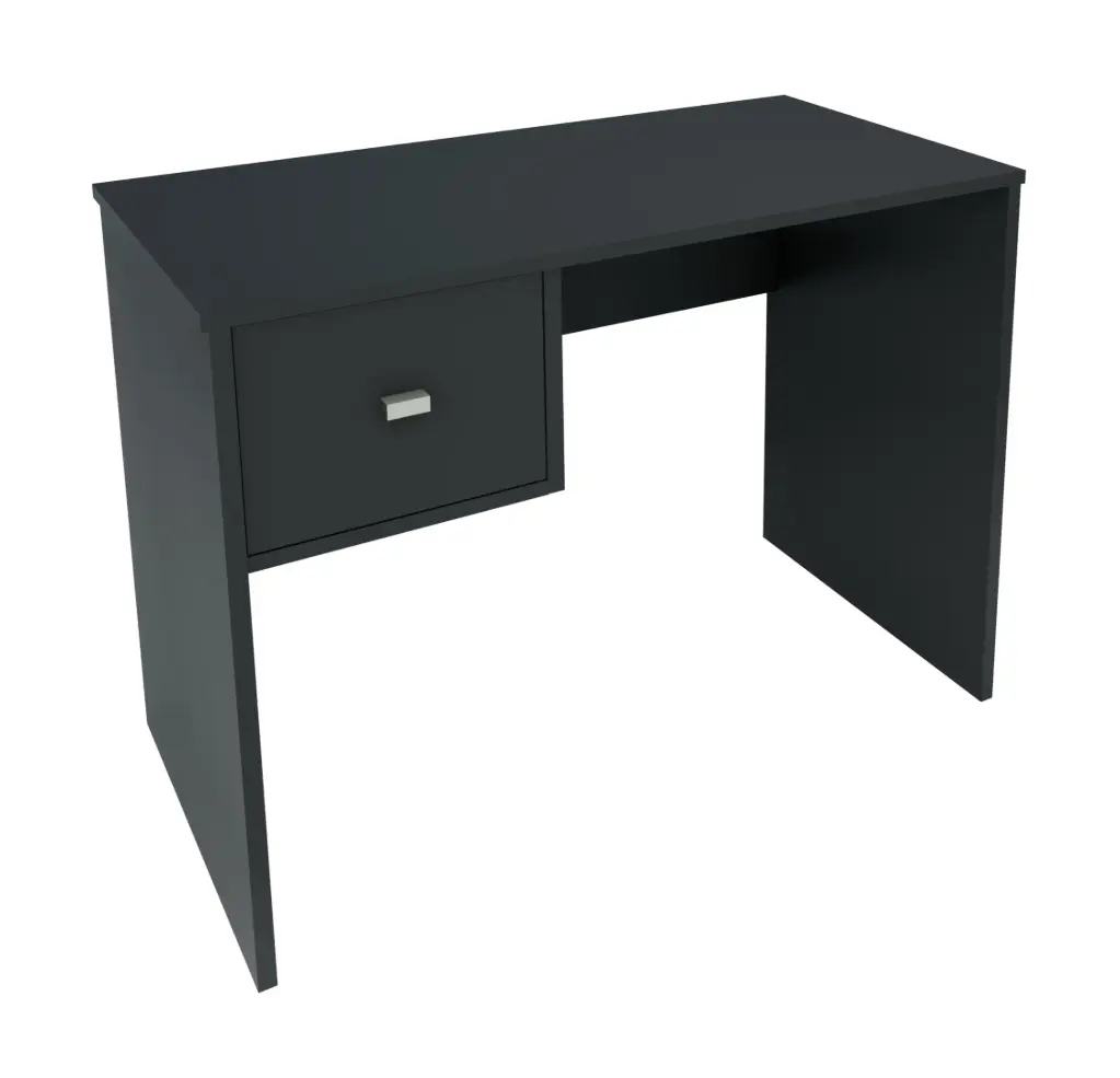 Escritorio un cajón negro