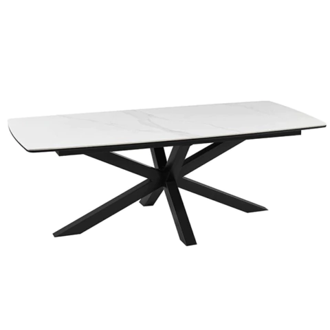 Mesa Egipto Neolith Mate 220x100 Blanco/Gris