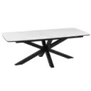 Mesa Egipto Neolith Mate 220x100 Blanco/Gris