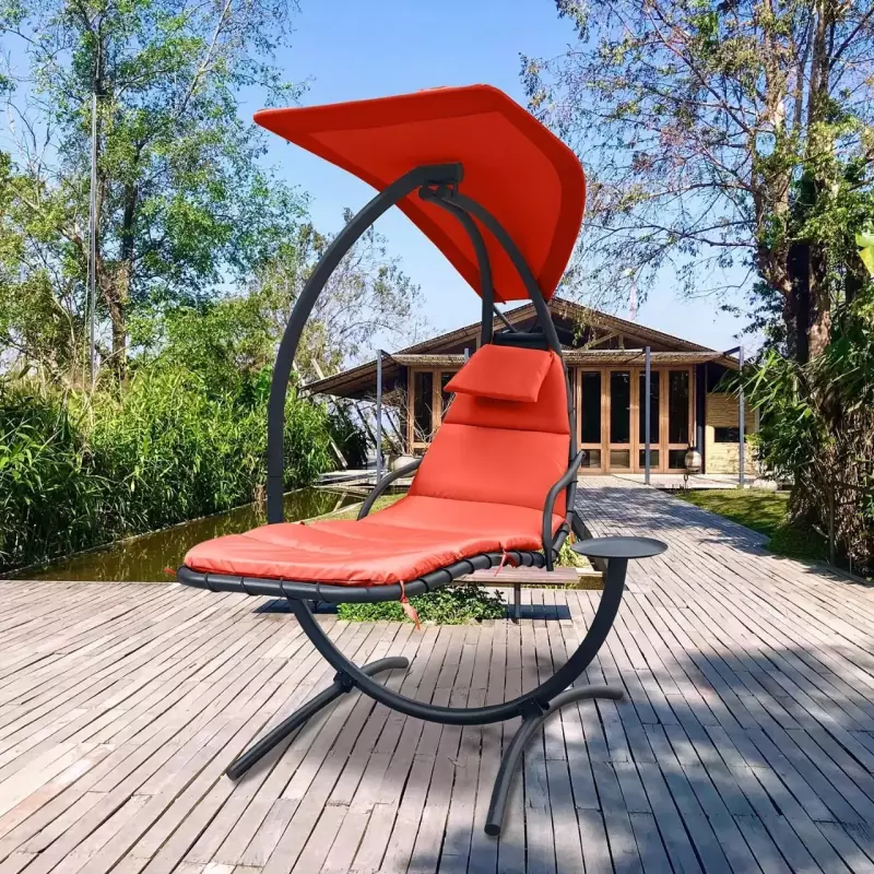 Hamaca Gael con pie y almohadón