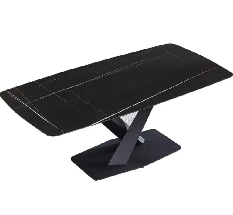 Mesa Blas rectangular 160x80 Negro