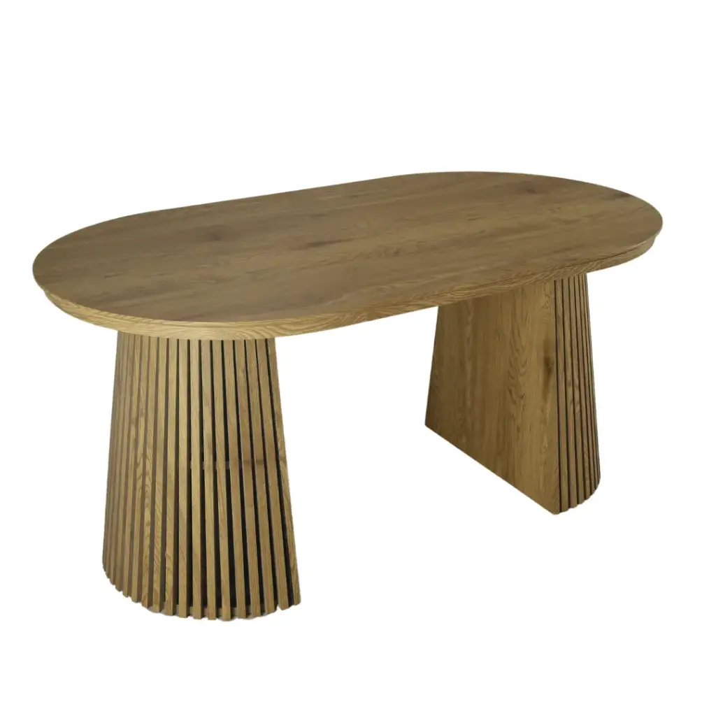 Mesa Base Madera Varillada 160x90