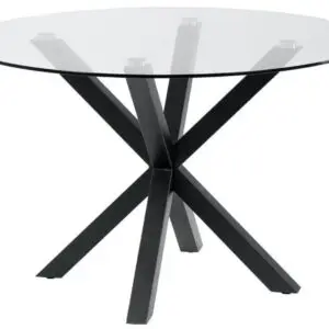 Mesa Evan 110cm base Negro
