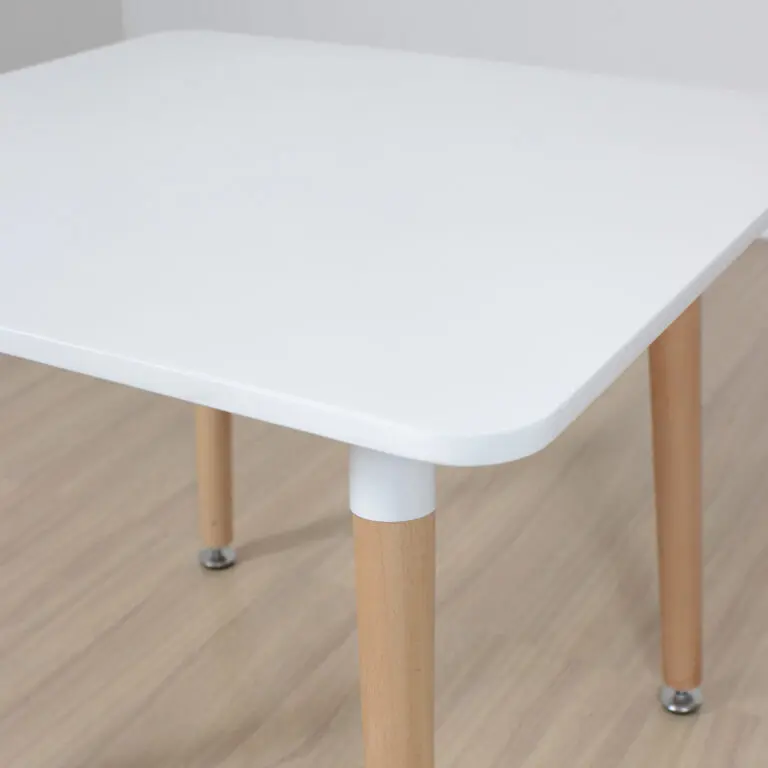 Mesa Nórdica 80x80 Blanco