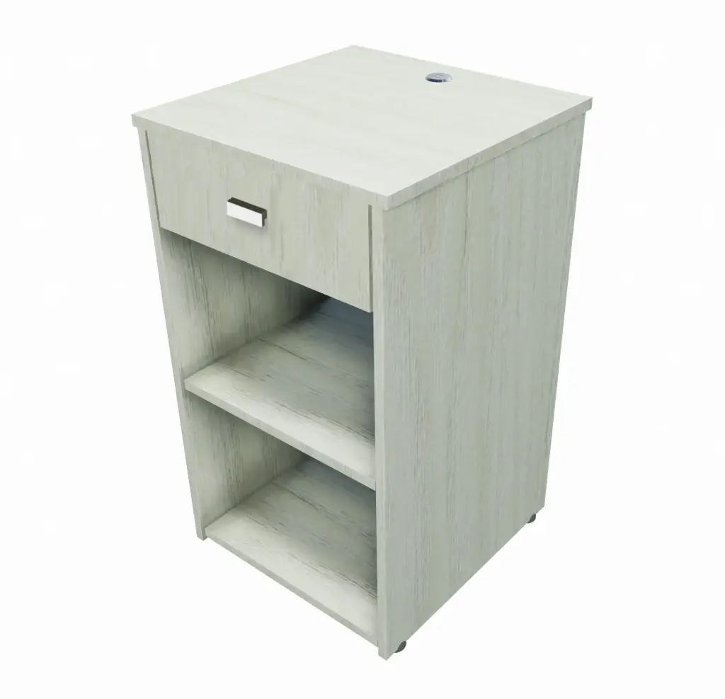 Mesa de Luz USB Gris