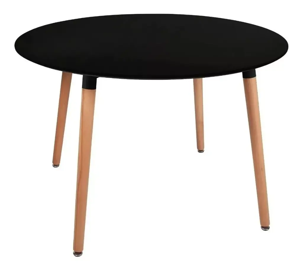 Mesa Nordica 100 cm importada Negro