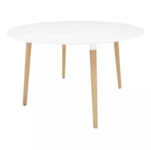 Mesa Nordica 80cm blanco