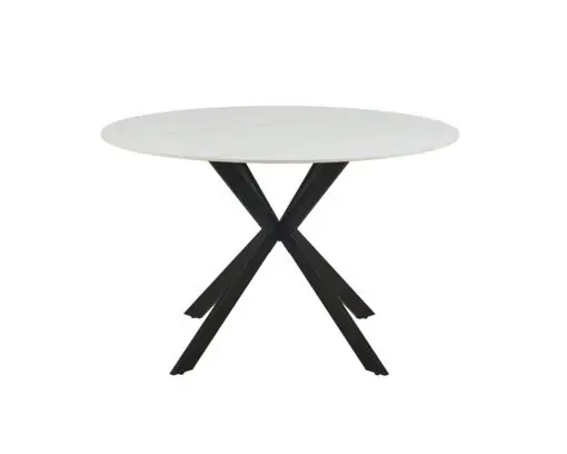 Mesa Italia 120cm Neolith Base Negro