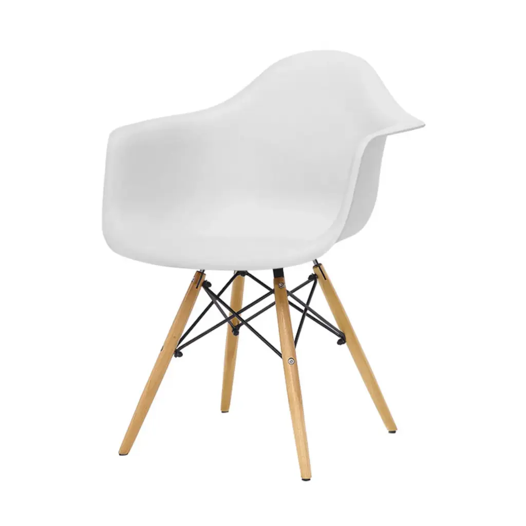 Sillón Eames Cerrado Blanco