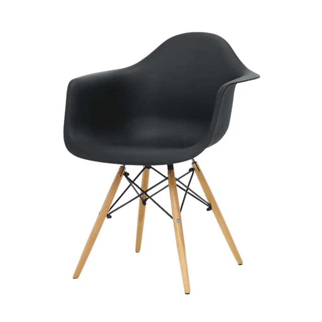 Sillón Eames Negro