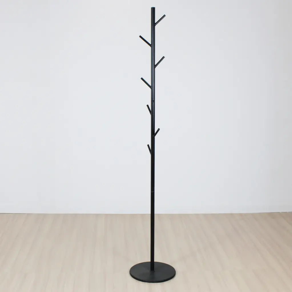 Perchero metalico sur negro