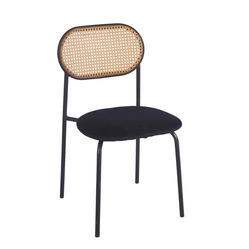 SILLA RENATA CON RATTAN