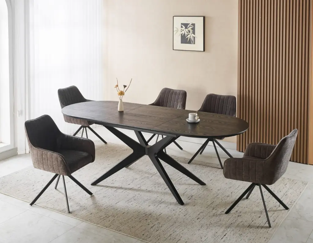  Mesa Borjes Extensible de 160Cms a 220Cms 