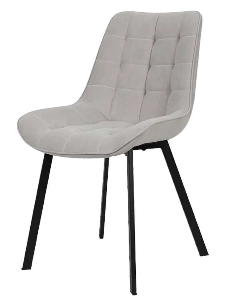 Silla Chess Gris Claro