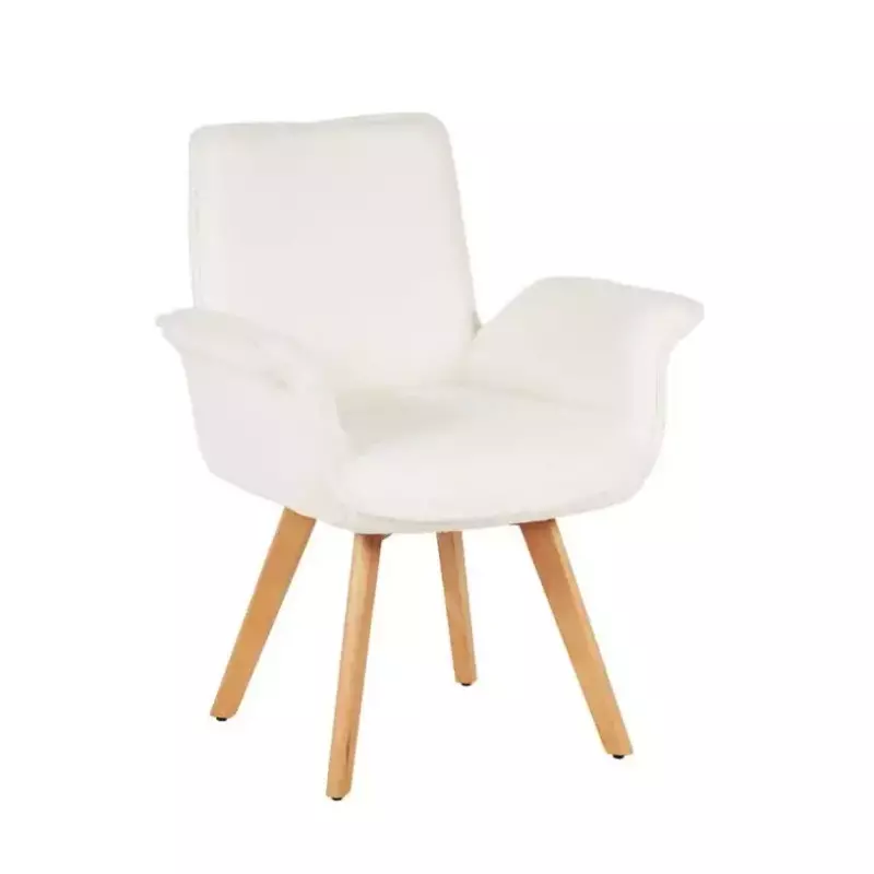 Sillon Gales Boucle Giratorio Beige