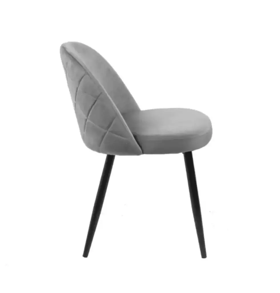 Silla Macron Pana Gris base negra