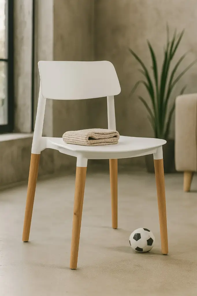 Silla Milan blanco