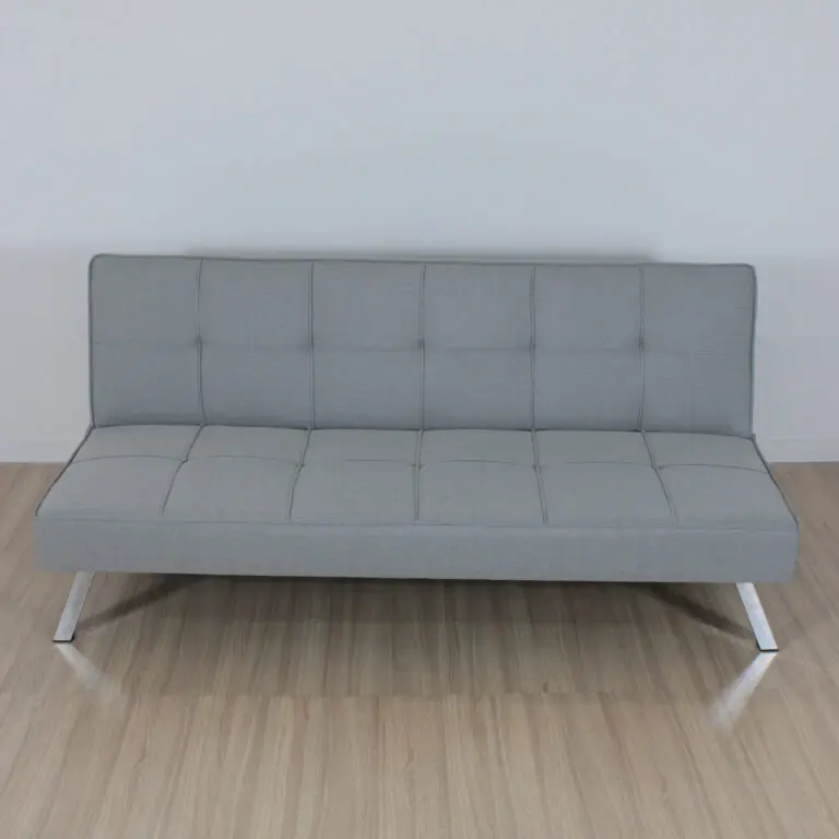 Sofá Cama 3 cuerpos Gris Claro