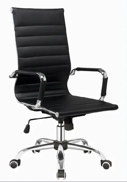 Silla Aluminium Alta Negro