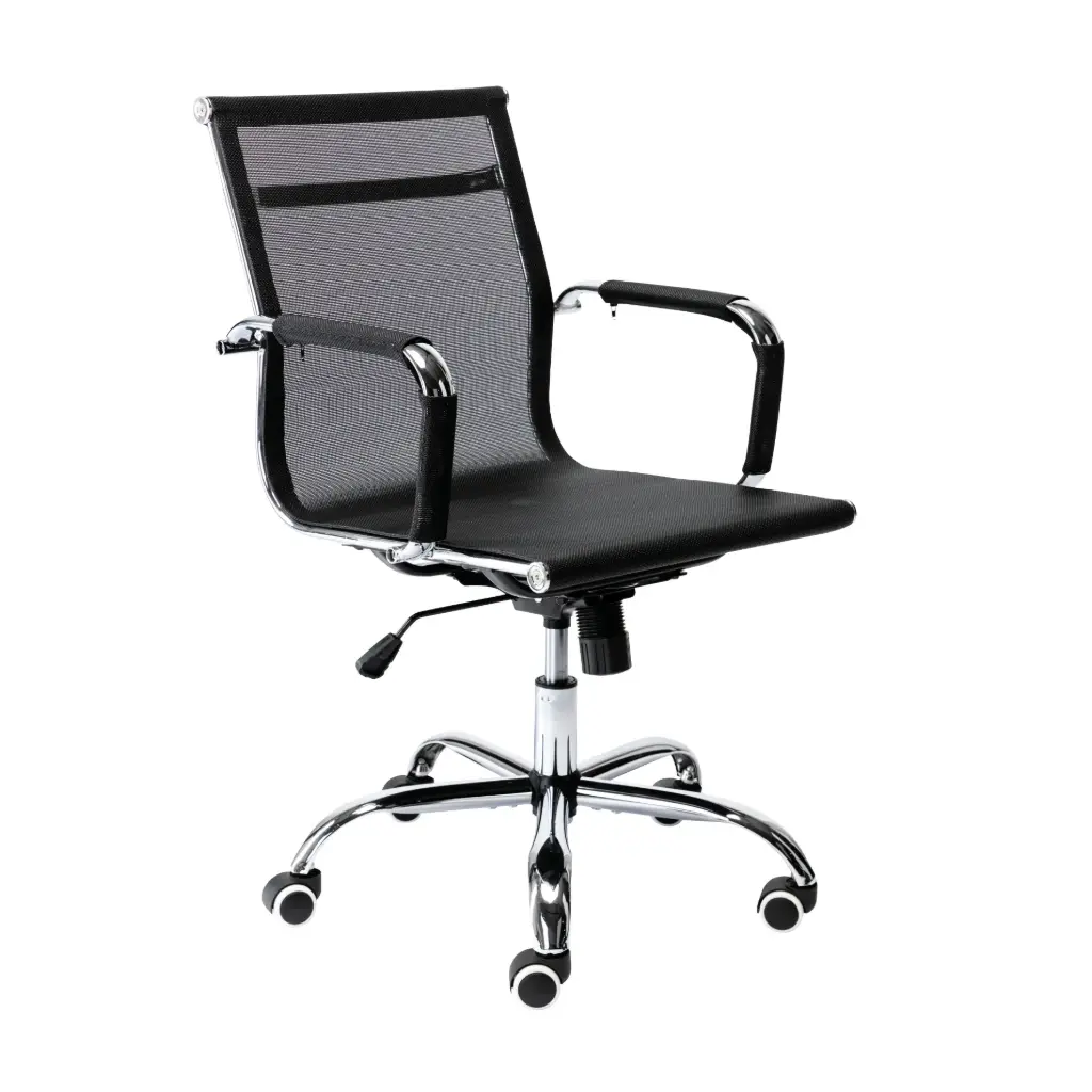 Silla Aluminum bajo de tela mesh