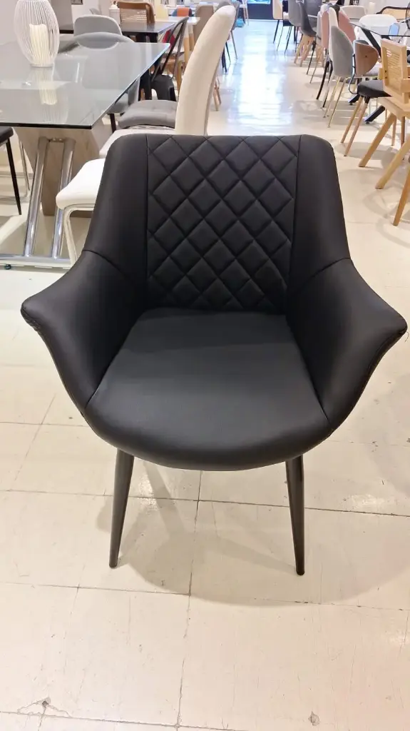 Sillon capitone negro