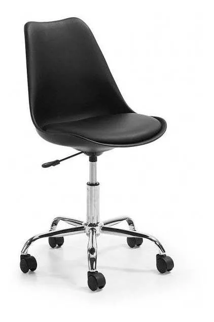 Silla Giratoria Tulip Negro