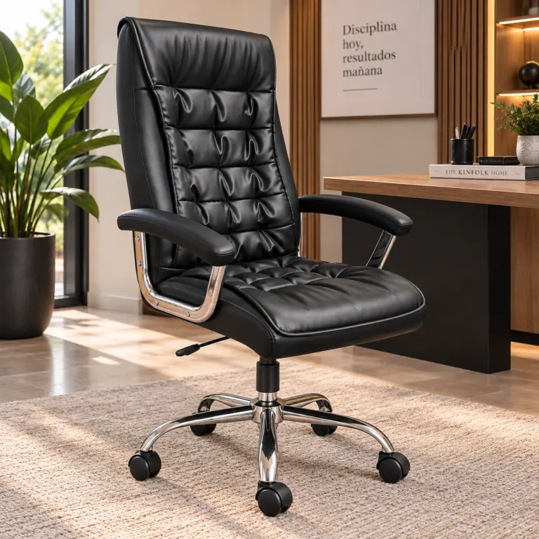 SILLON PIER EJECUTIVO GERENCIAL ECOCUERO 