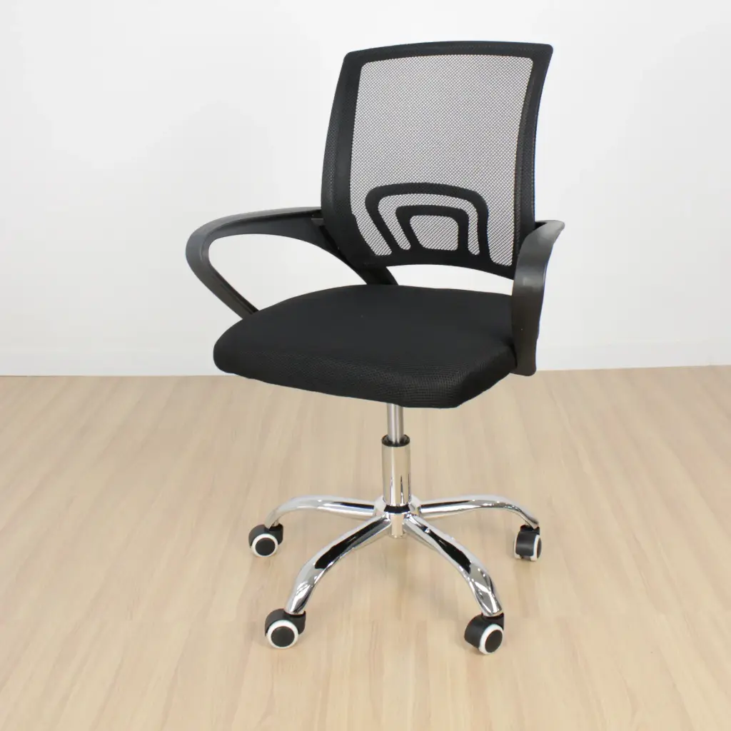 Silla Mesh Baja Tramada negro