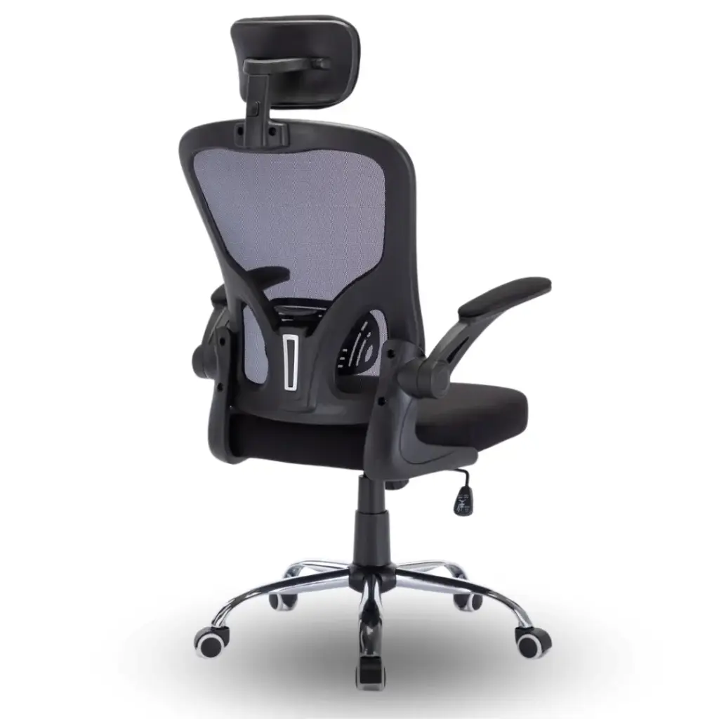 Silla De Escritorio Tokio Con Cabezal Ergonómica Gerencial Blanco