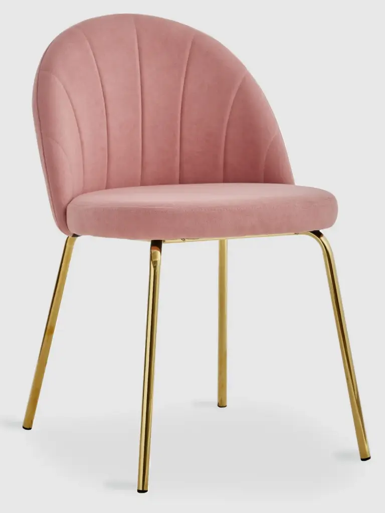 Silla tapizada Ohel Rosa