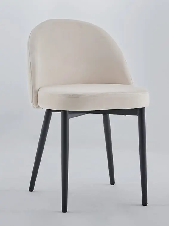 Silla tapizada Sybil Beige