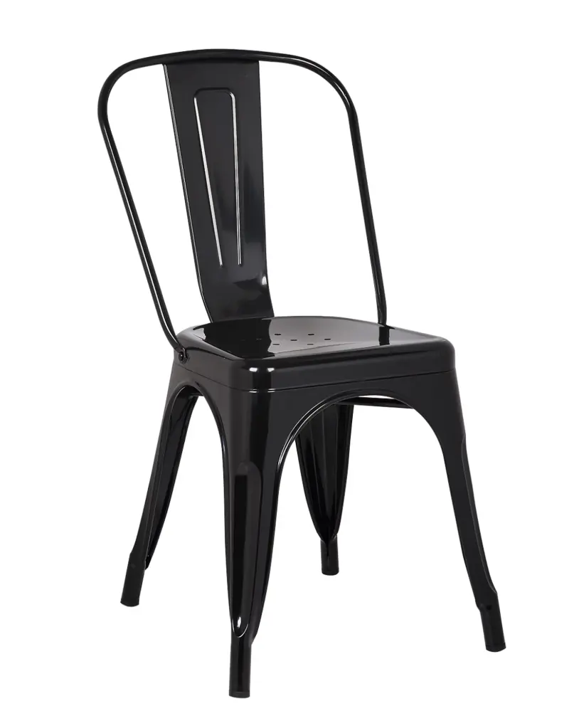 Silla Tolix Negro