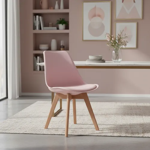 Silla Tulip Rosa