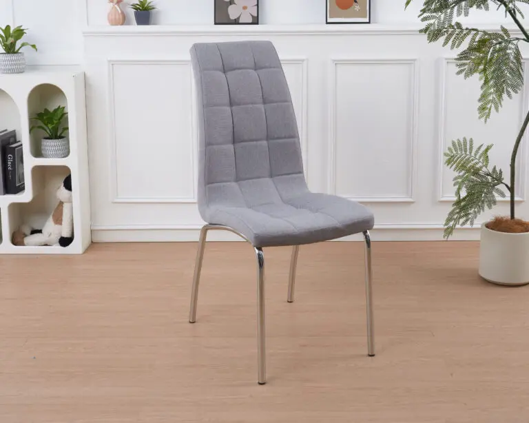 Silla Venecia lino gris