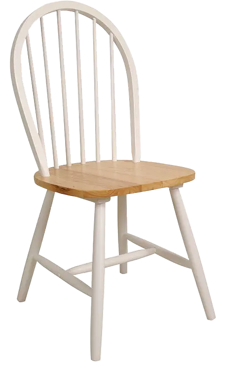Silla Windsor Madera Blanco