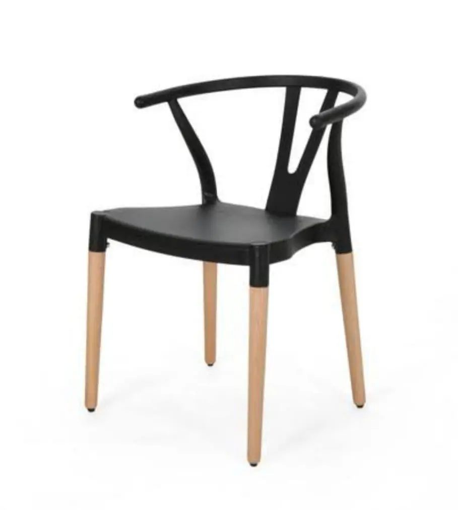 Silla Wishbone PP Negro