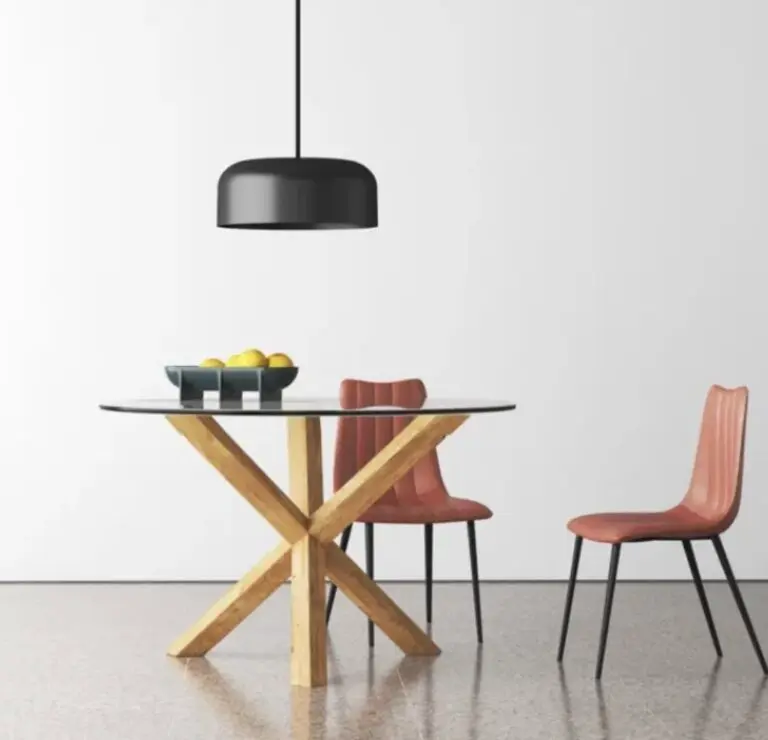 Mesa Evan base natural 110cm