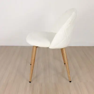 Silla Paris Pana Base Simil Madera Natural (Munich)