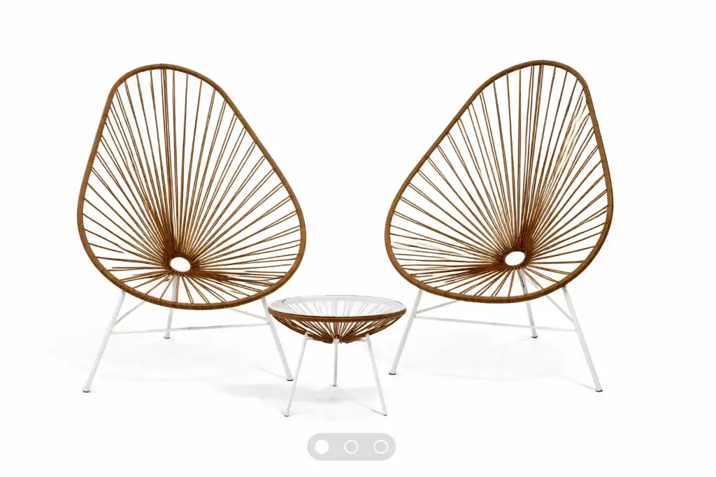 Combo Acapulco Modelo Pera Blanco/Marron