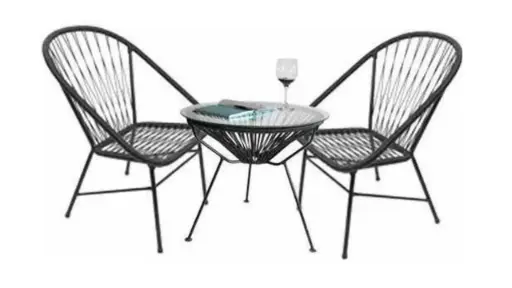 [ACMA00N/N] Combo Acapulco Modelo Asuncion Negro/Negro