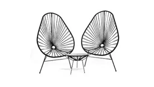 [ACMPE00N/N] Combo Acapulco Modelo Pera Negro/Negro