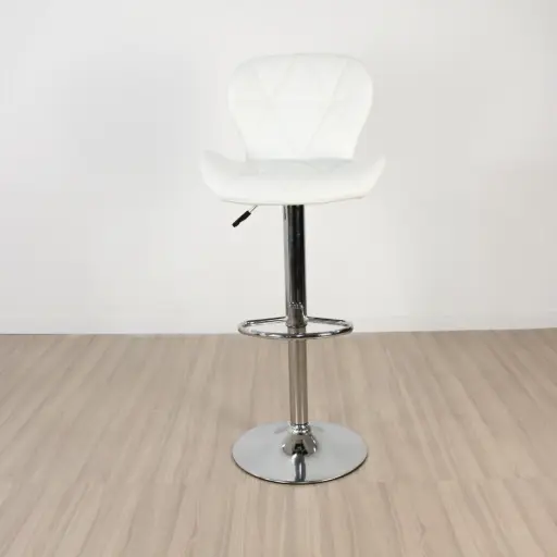 [BHE00B] Banqueta Hexagonal Blanco