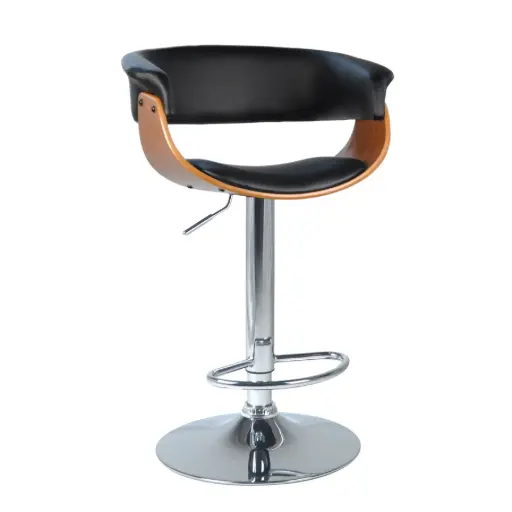 [BPCM00N] Banqueta Premier Circular Madera Negro