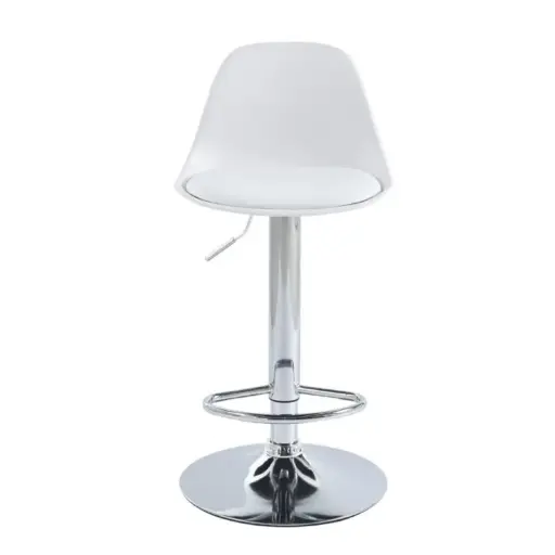 [BTR00B] Banqueta Tulip Regulable Blanco