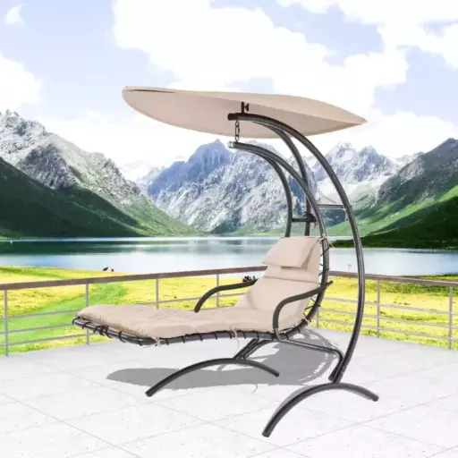 [HLCPA00] Hamaca Luna con pie y almohadón