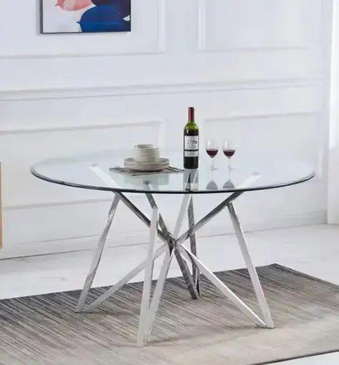 [MIBC100] Mesa Irlanda base cromada 100cm