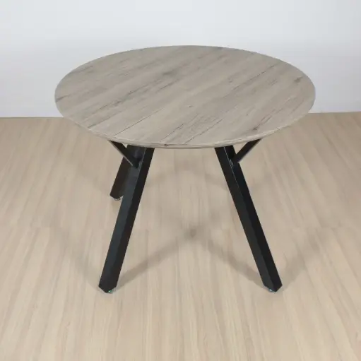 [MIHMR100] Mesa industrial Hierro Y Madera 100