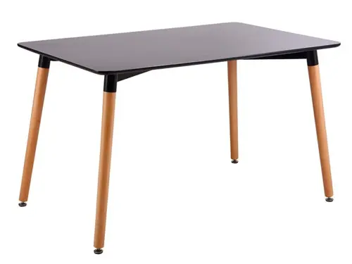 [MNI14080N] Mesa Nórdica 140cm Importada Negro