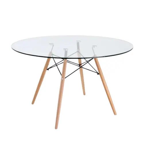 [MREV120] Mesa Eames De Vidrio 120 Cm